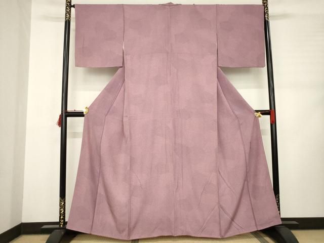 平和屋着物●重要無形文化財　人間国宝　中村勇二郎　江戸小紋　切嵌吉祥文　正絹　逸品　AABD0877ck 平和屋着物○重要無形文化財 人間国宝 中村勇二郎 江戸小紋 切嵌吉祥文