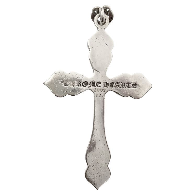 Chrome Hearts クロムハーツ ラージ スペードクロス ネックレス ペンダント トップ シルバー SV 925