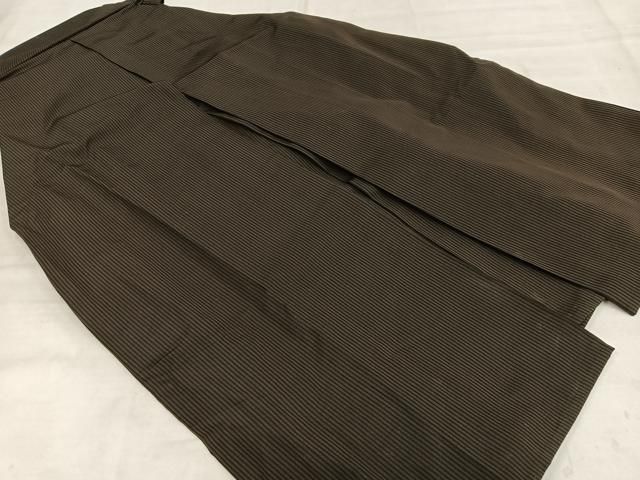 平和屋着物●男性　馬乗り袴　縞　正絹　逸品　AABC7688oa 平和屋着物○男性 馬乗り袴 縞 正絹 逸品 AABC7688oa - メルカリ