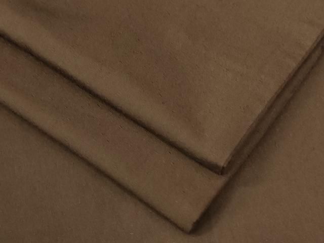 平和屋着物 男性 紬 色無地 憲法色 正絹 yc