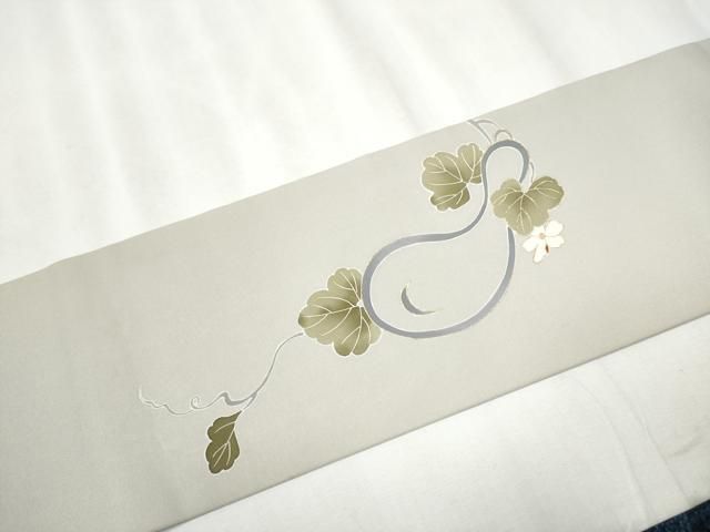 瓢箪蔦の葉文 金彩