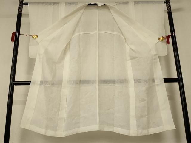 平和屋着物 夏物 長襦袢 鳥の子色 麻 jd