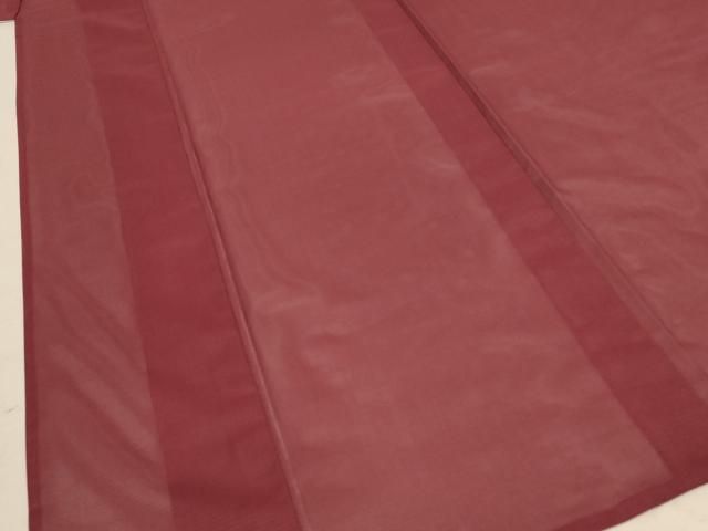 葡萄茶色 洗える着物