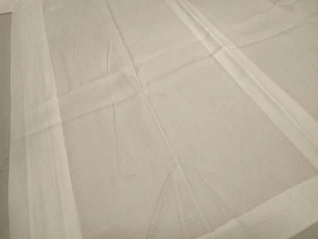 平和屋着物＊夏物 長襦袢 絽 白色 洗える着物 AABC9913jd