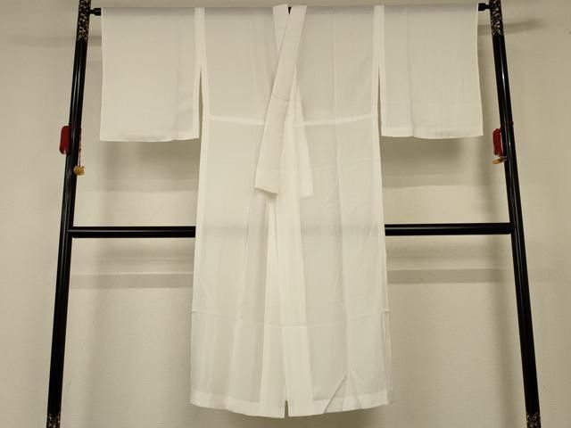 平和屋着物＊夏物 長襦袢 絽 白色 洗える着物 AABC9913jd