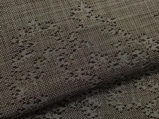  平和屋着物 本場大島紬 9マルキ 遠山草木文 正絹 vf 紬 着物