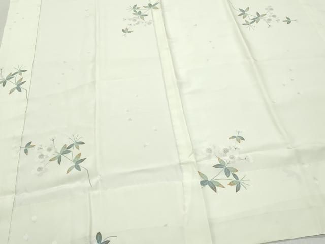  平和屋着物 長襦袢 無双仕立て 枝桜 やまと誂製 正絹 vf 長襦袢 長襦袢 半襦袢