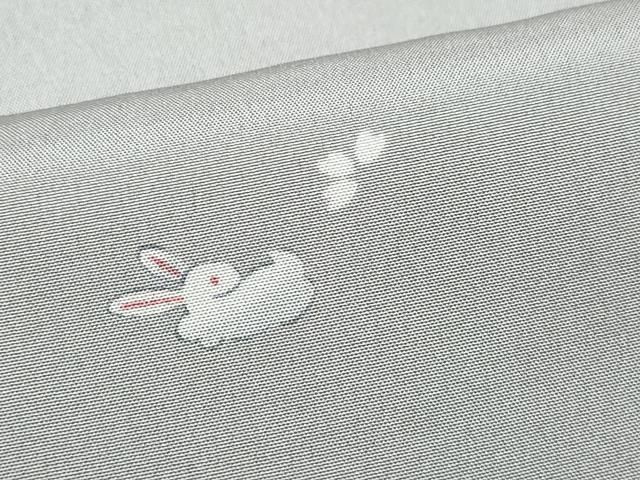  平和屋着物 長襦袢 無双仕立て 舞花兎文 正絹 vf 長襦袢 長襦袢 半襦袢