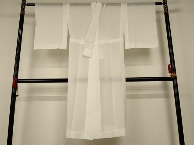 平和屋着物 夏物 洗える最 着物 英 はなぶさ謹製 長襦袢 絽 象牙色 洗える着物 jd