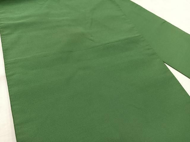 平和屋着物 爪掻き本綴れ 八寸名古屋帯 緑青色 正絹 yc