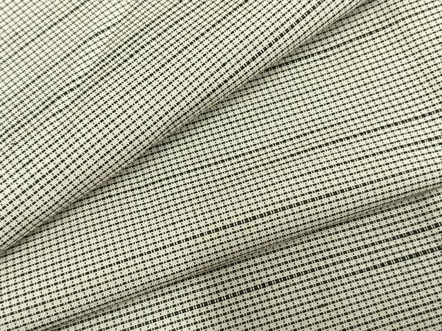 平和屋着物 男性 紬 単衣 格子 正絹 fy