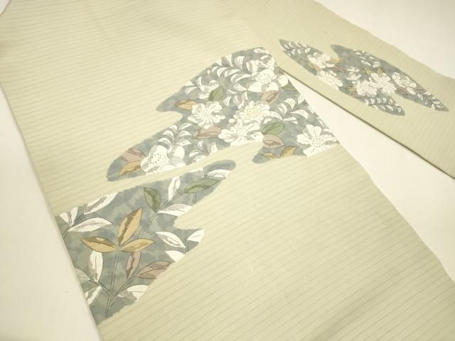 平和屋着物 夏物 絽塩瀬 九寸名古屋帯 辻が花 正絹 cm