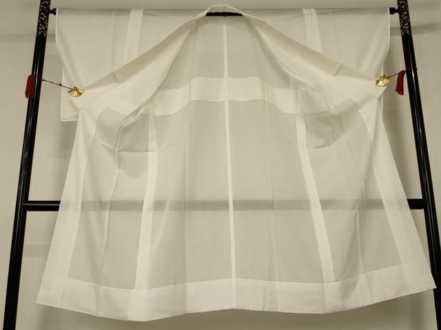 平和屋着物 夏物 長襦袢 絽 鳥の子色 正絹 jd