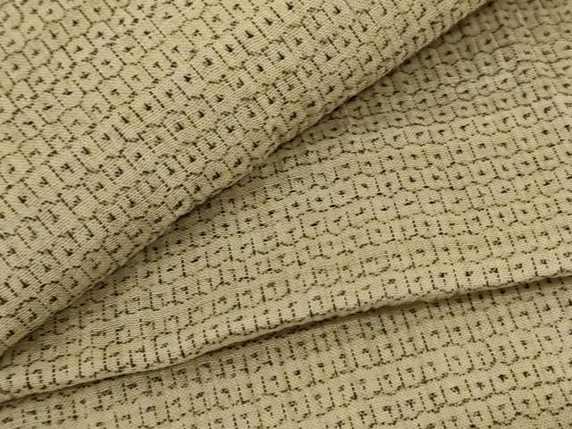 平和屋着物 夏物 男性 小千谷ちぢみ 80亀甲 麻 jd