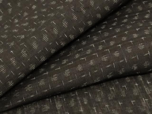 平和屋着物 夏物 男性 小紋 絣柄 jd