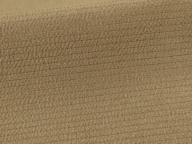  平和屋着物 夏物 本加賀友禅作家 成竹登茂男 色無地 絽縮緬 榛色 正絹 jd 色無地 着物