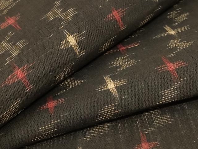 平和屋着物＊夏物　紗紬　絣文　正絹　逸品　AABC9890jd 平和屋着物＊夏物 紗紬 絣文 正絹 逸品 AABC9890jd