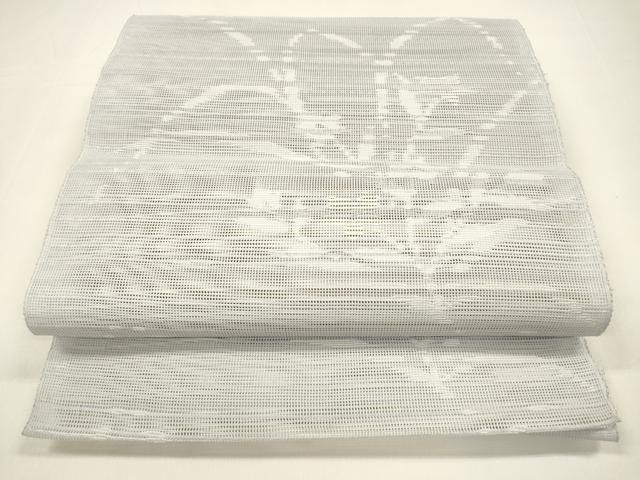 平和屋着物＊夏物　八寸名古屋帯　草花文　DAAZ4031cm 平和屋着物＊夏物 八寸名古屋帯 草花文 DAAZ4031cm