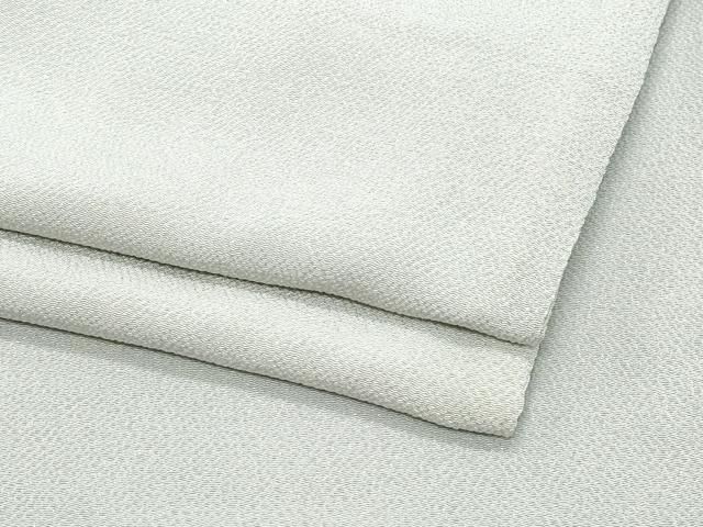 平和屋着物 上質な色無地 利休白茶色 鬼しぼ縮緬 正絹 vf