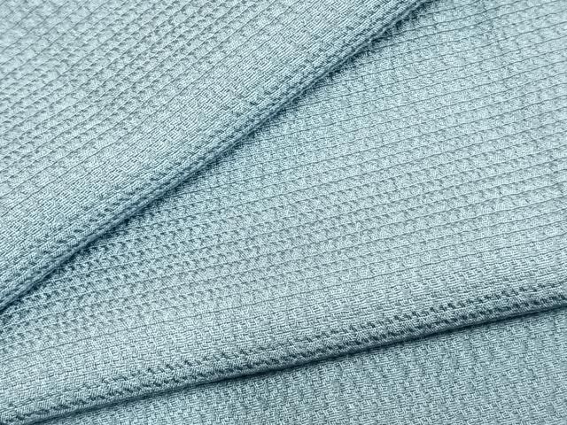  平和屋着物▽上質な色無地 単衣 作家物 草木染 浅縹色 正絹 fy 色無地 着物