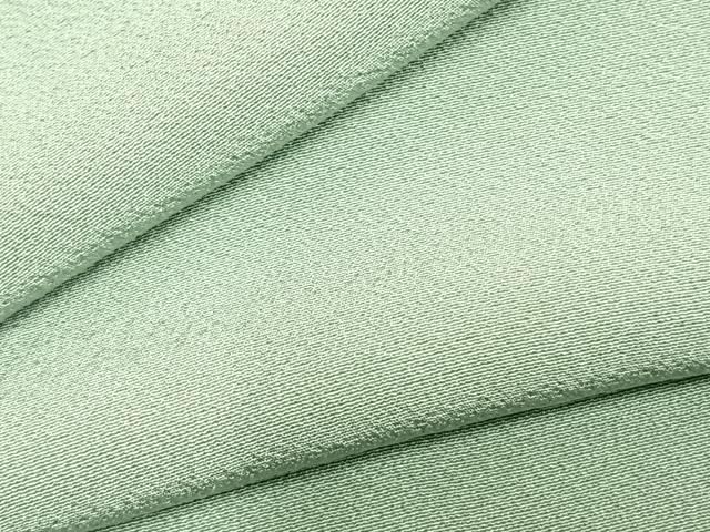 平和屋着物 上質な色無地 単衣 錆青磁色 正絹 fy