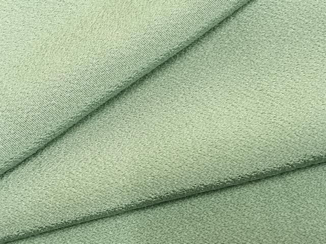 平和屋着物▽上質な色無地 単衣 薄青色 正絹 fy