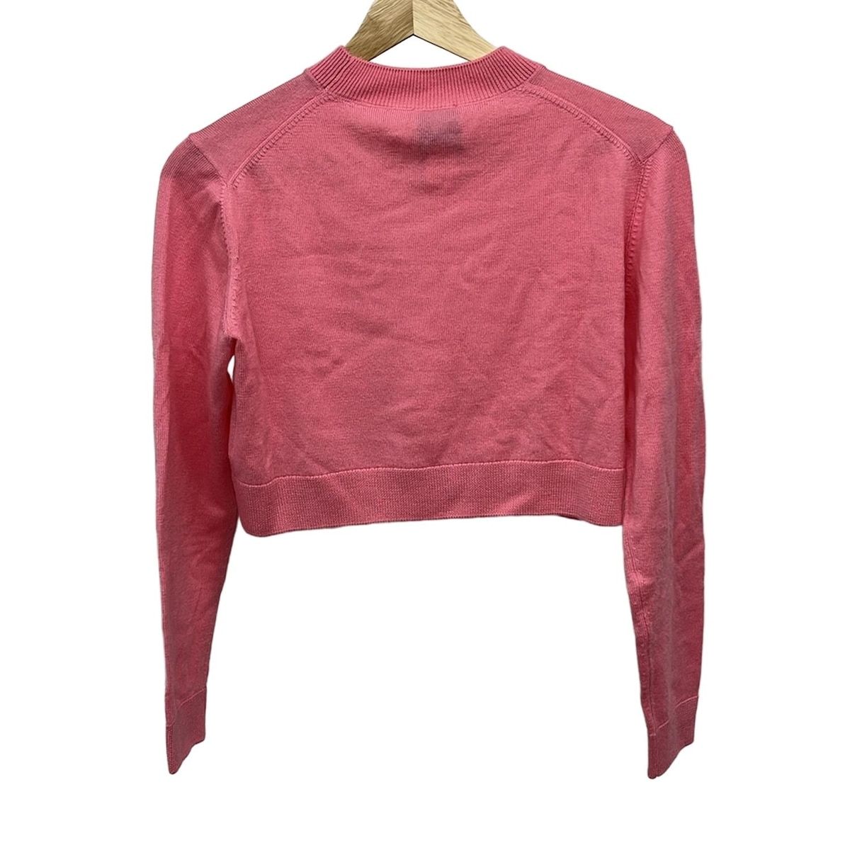 PATOU(パトゥ) 長袖セーター サイズS レディース - ピンク×黒×白