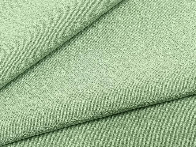 平和屋着物 上質な色無地 単衣 薄萌葱色 正絹 fy