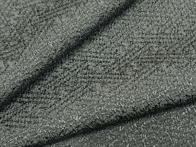 平和屋着物 上質な色無地 単衣 鉄御納戸色 正絹 fy