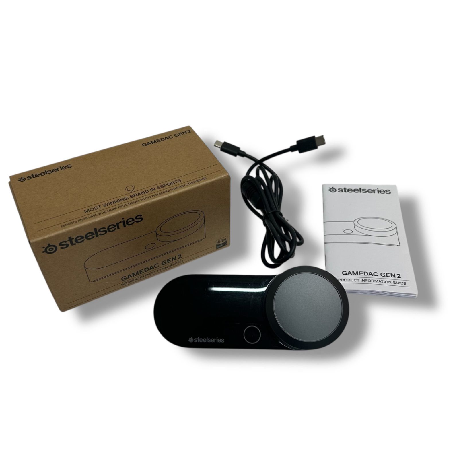 steelseries GAMEDAC GEN 2 その他 ヘッドホンアンプ DAC オーディオ機器