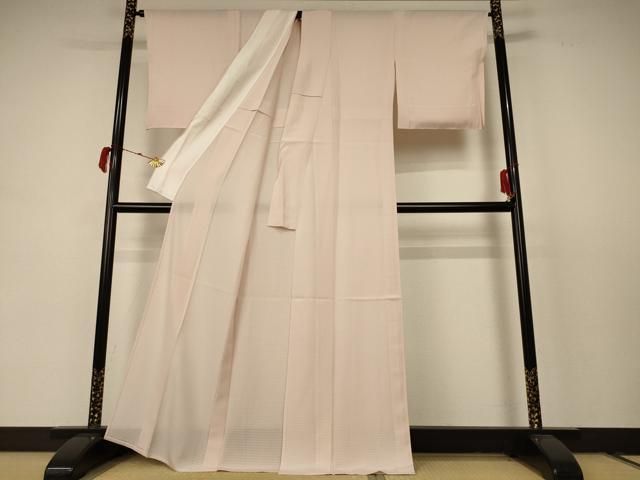 平和屋着物 夏物 色無地 絽 肌色 正絹 jd