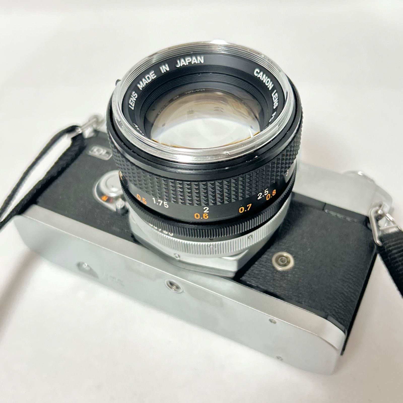 良品】 キヤノン CANON FTb QL ボディ + FD 50mm F1.4 ☆シャッター