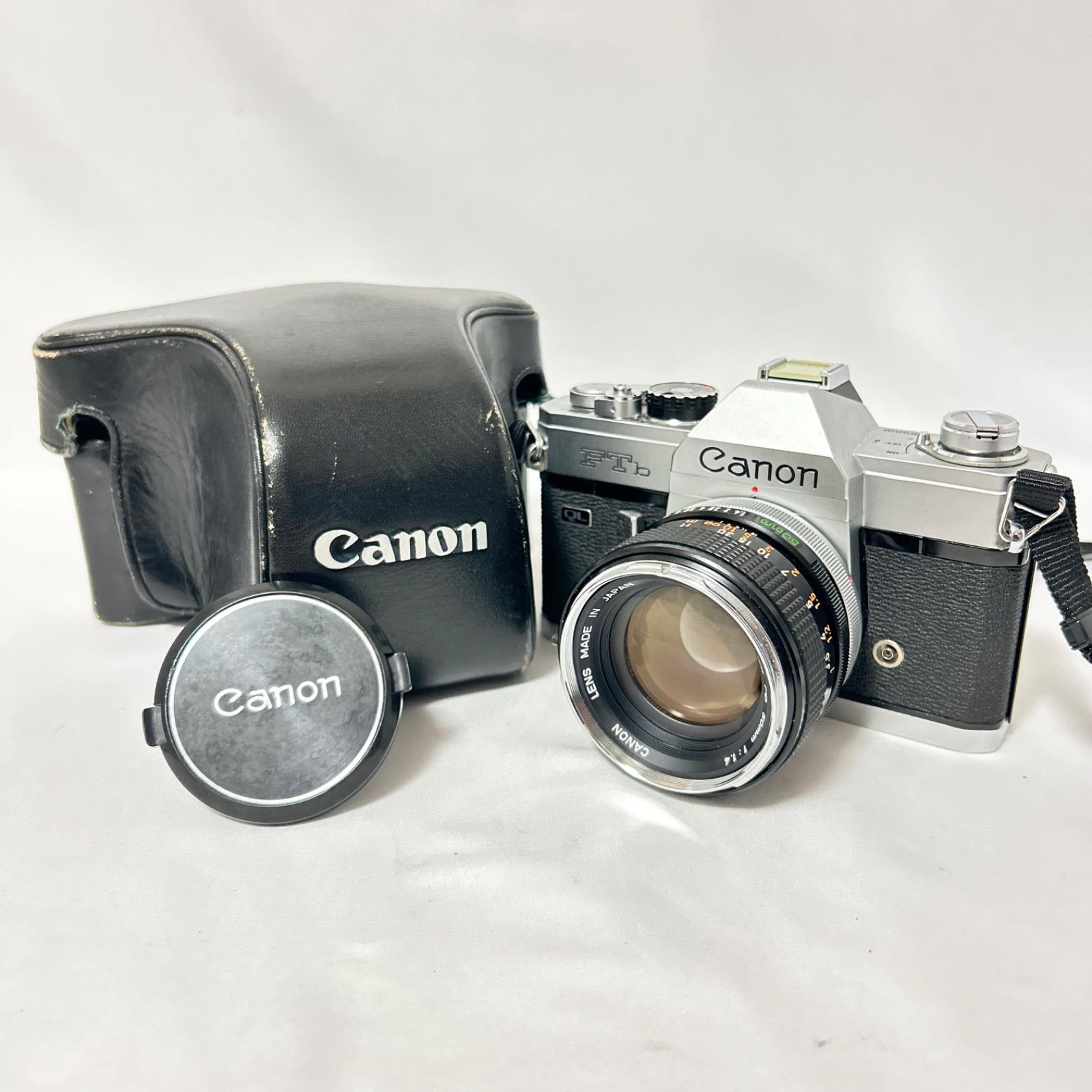 良品】 キヤノン CANON FTb QL ボディ + FD 50mm F1.4 ☆シャッター