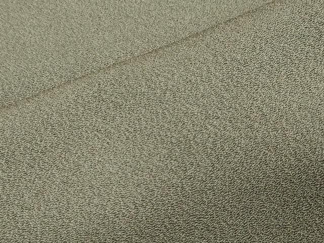 平和屋着物●上質な色無地 岩井茶色 正絹 gh