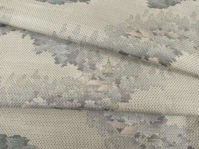 平和屋着物 本場大島紬 一元7マルキ 総絣 風景樹林文 正絹 ck