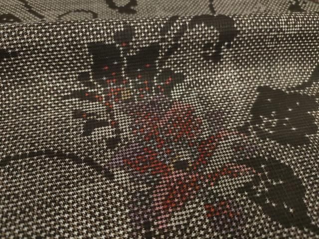 平和屋着物●本場大島紬 純泥染