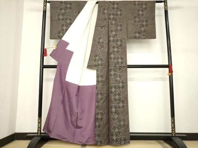 唐草丸文 たかし紬謹製