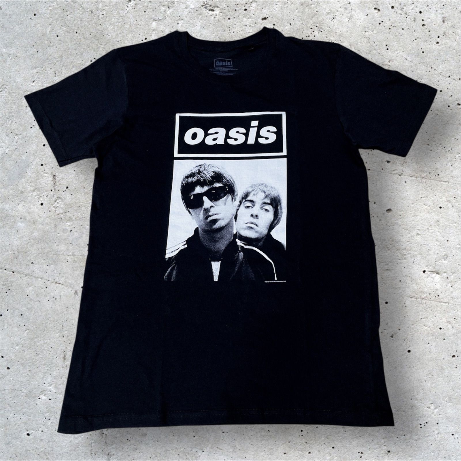 oasis オアシス バンドTシャツ Mサイズ 公式ライセンス 正規品 黒