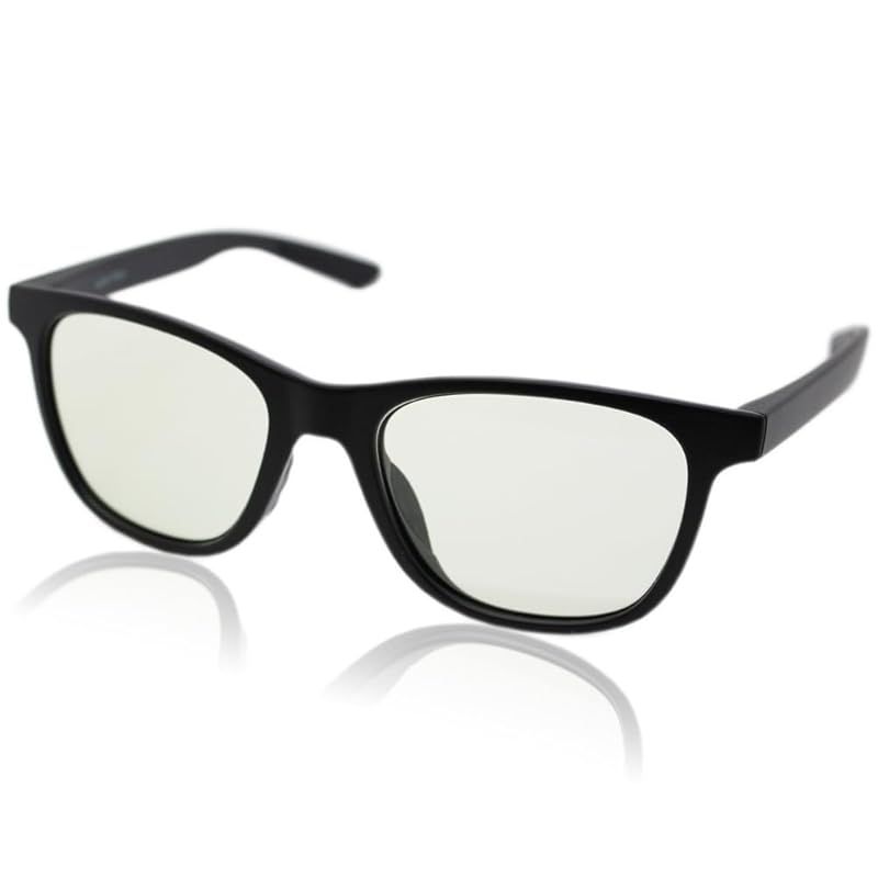 彡 エイトトウキョウ 老眼鏡 メンズ おしゃれ ブルーライトカット 1.5 UVカット ウェリントン スポーツ シンライト 鯖江メーカー企画 マットブラック ライトグリーン IRUV-RD-8-6-MBK 1