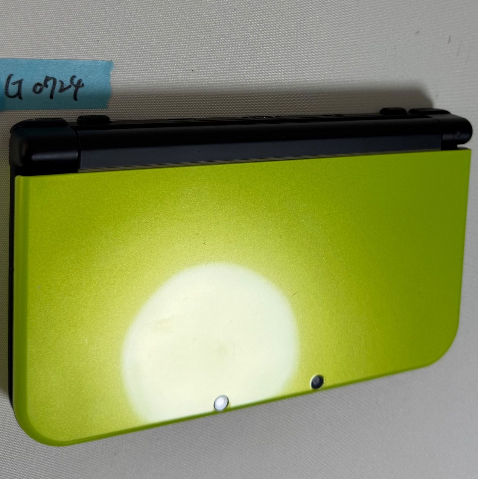 G 0724 Newニンテンドー3 DS LL ライム ブラック