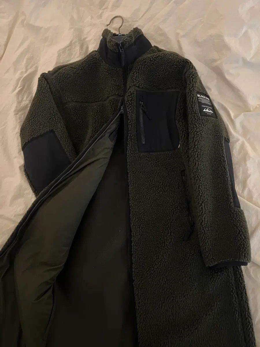  ブラックヤク ツーウェイ フリース カーキ 90 その他 アウター