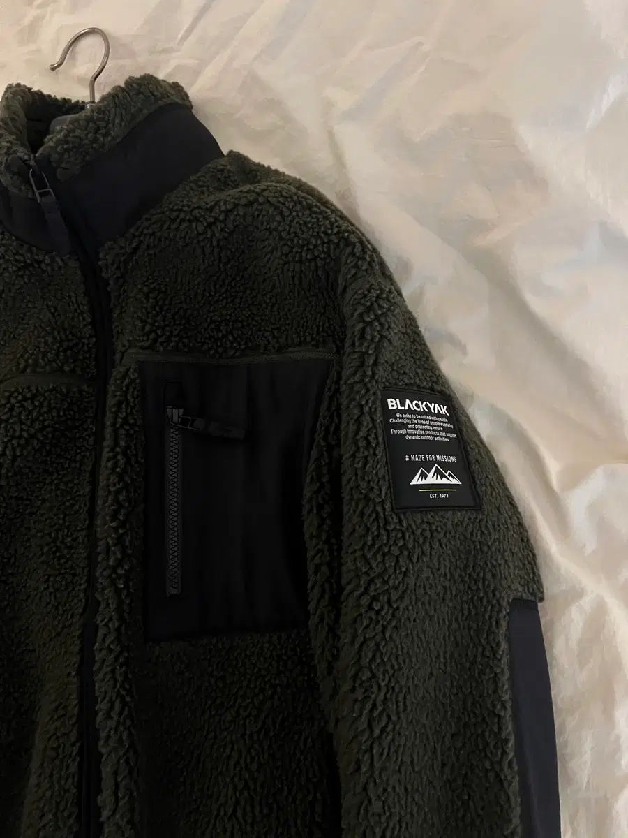 ブラックヤク ツーウェイ フリース カーキ 90