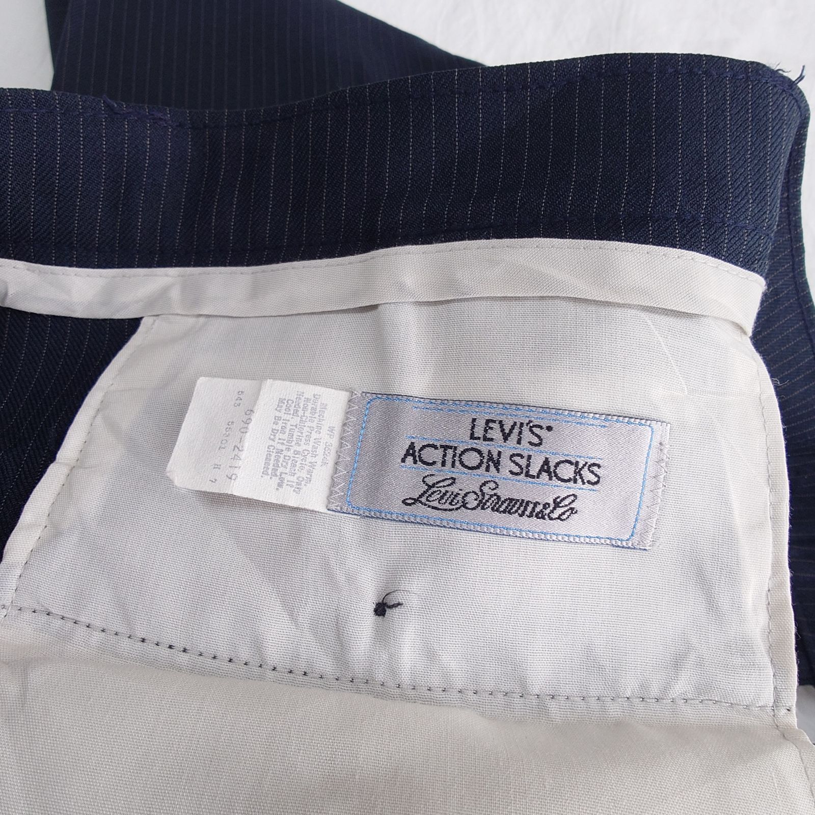 80～90s】Levi's リーバイス アクションスラックス ストライプ