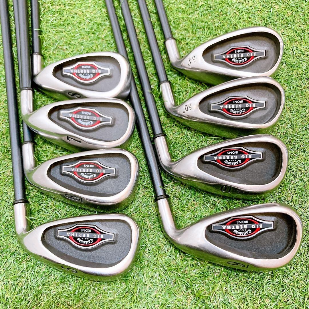 キャロウェイ ビッグバーサ ゴルフ アイアン レディース FLEX L 優しい