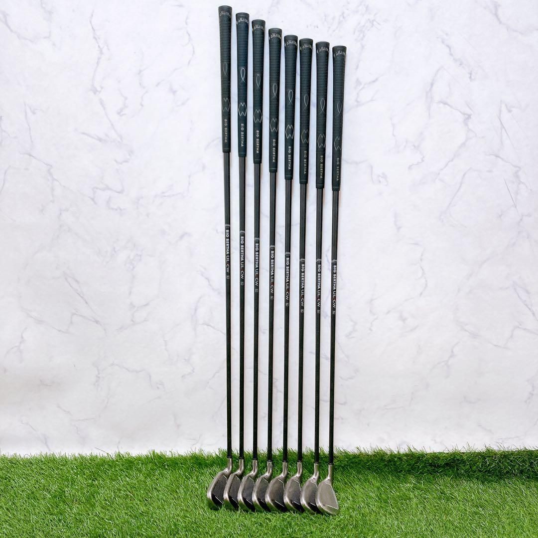 キャロウェイ ビッグバーサ ゴルフ アイアン レディース FLEX L 優しい