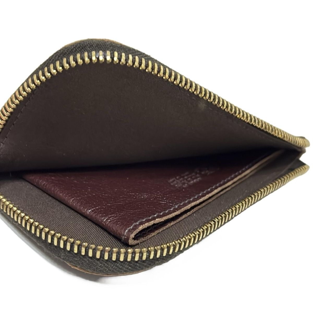 L字ファスナー レザー