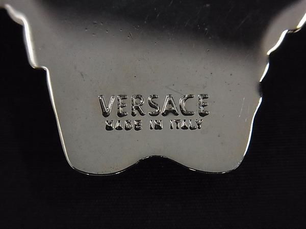 VERSACE ヴェルサーチェ キーホルダー メデューサ シルバー メタル