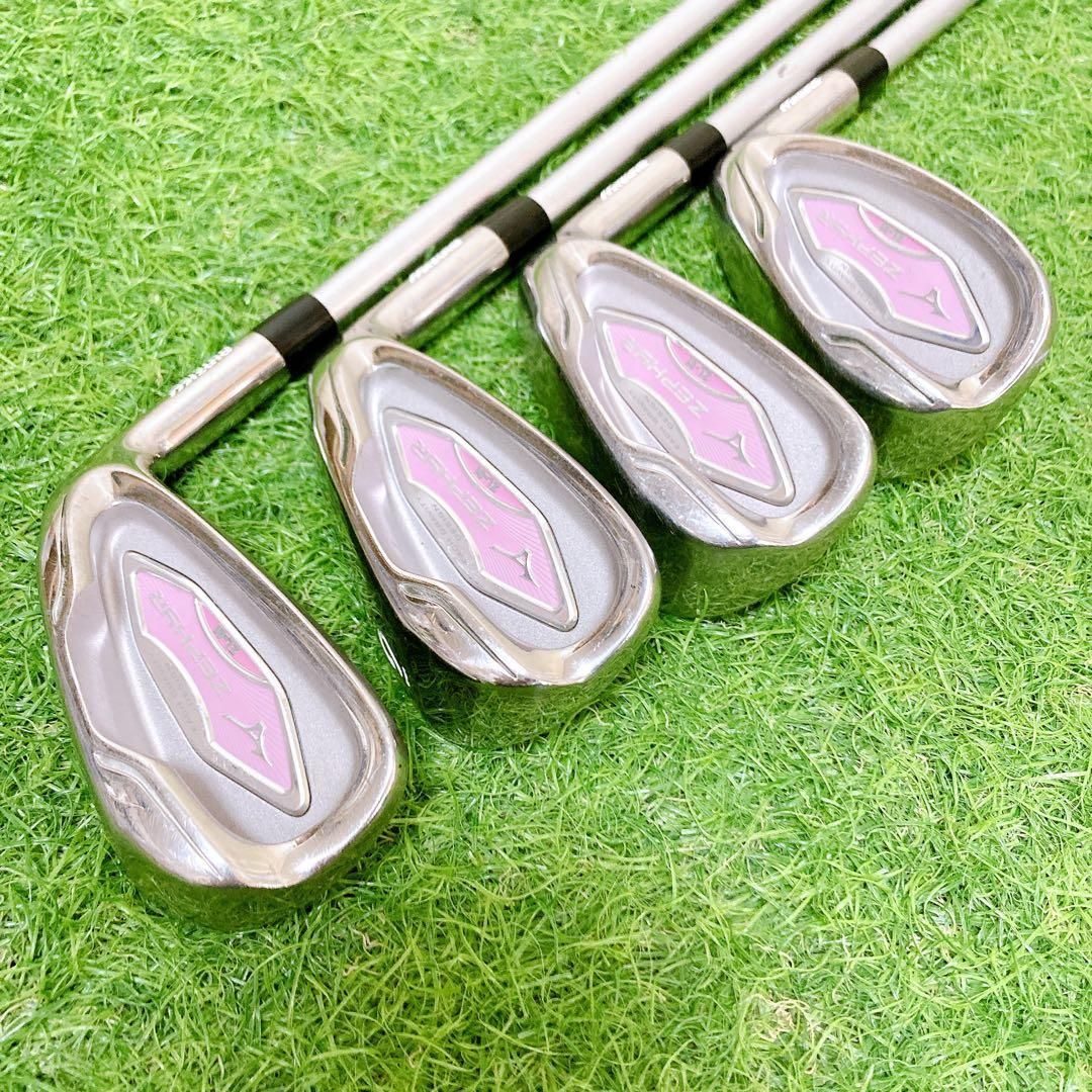 クラブのみ ミズノ 初心者オススメ ゴルフクラブ レディースセット 右