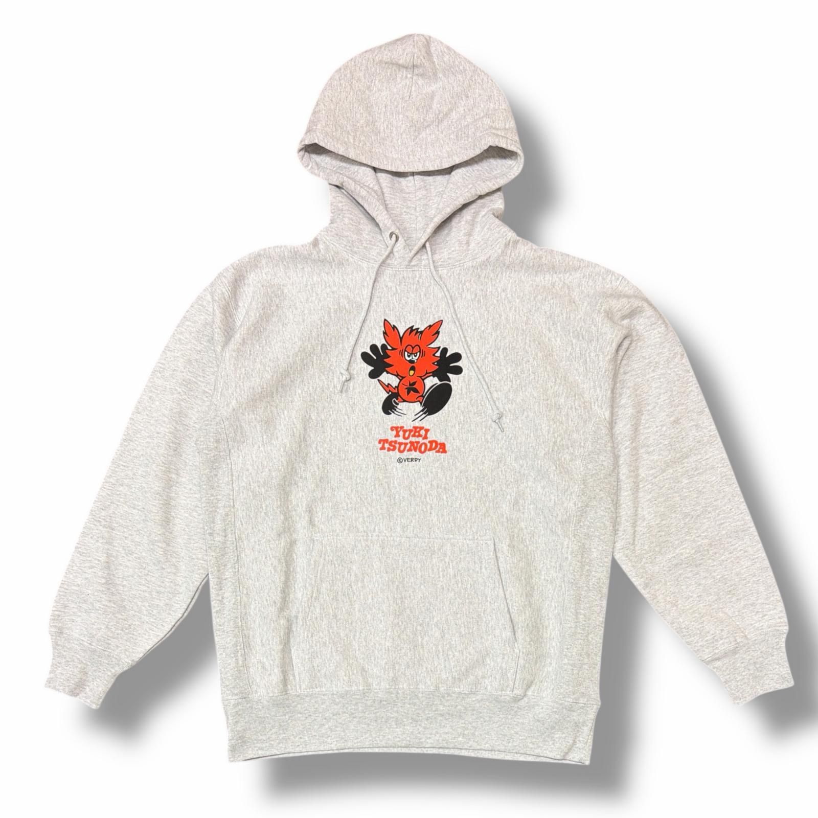 VERDY × YUKI TSUNODA Hoodie フーディー スウェットパーカー ロゴ