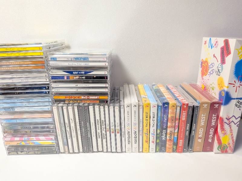 WEST. シングルCD、アルバム 68本セット まとめ売り - メルカリ